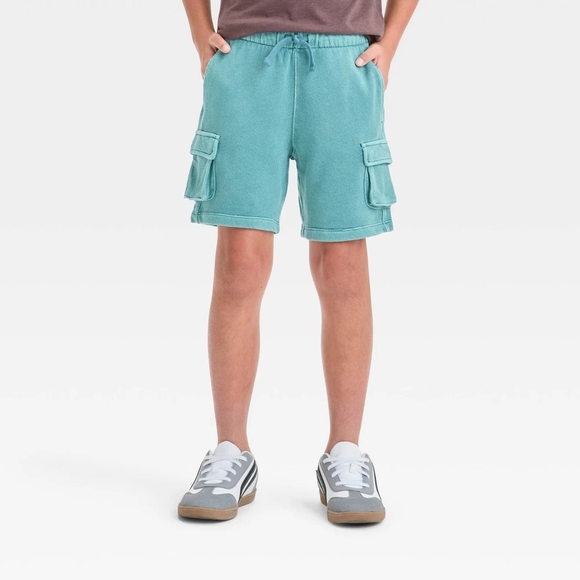Cat & Jack Other - Cat & Jack Teal Cargo Shorts for Kids